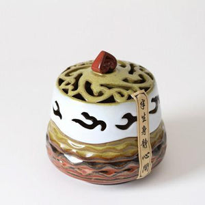 Ceramic Incense Burner From China Taiwan Lucky Coil Incense Holder Ceramic Crafts Home Decoration Sandalwood Censer Cone