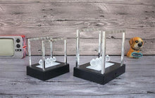 Load image into Gallery viewer, Electric Led Newton&#39;S Cradle Balls Decor Physics Teaching Newton Pendulum Ball Home Office Decoration Figurine Gift Craft