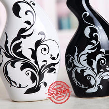 Load image into Gallery viewer, European Abstract handmade ceramic vase Home Furnishing crafts collection