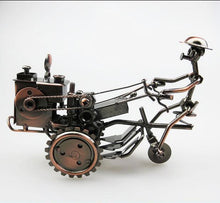 Load image into Gallery viewer, Chinese living room Iron Tractor ornaments