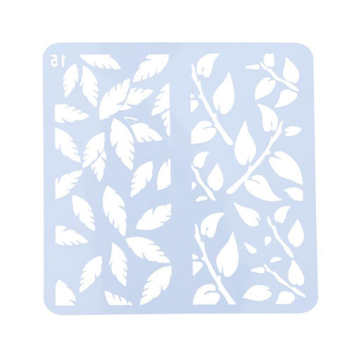 Cultivate Children'S Diy Manual Craft Leaves Layering Stencils For Walls Scrapbooking Template Stamps Embossing Paper Crafts