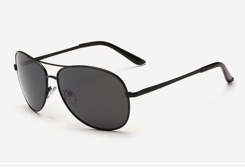 Eyecrafters Brand Men'S Pilot Sunglasses Outdoor Driving Shield Eyewear Metal Polarized Ae103