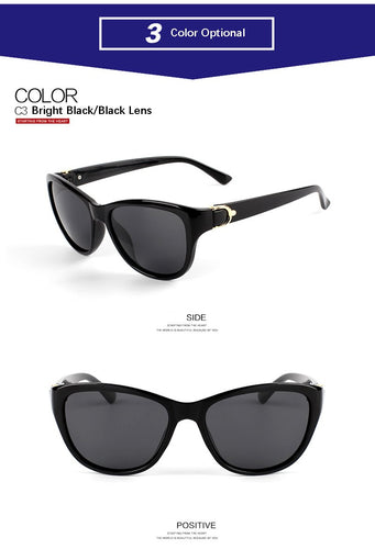 Eyecrafters Cat Eye Polarized Sunglasses Women A6083