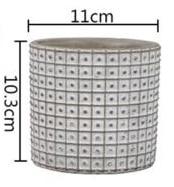 Cylinder concrete planter silicone mold home decoration craft potting concrete plant cement vase silicone molds 3D custom