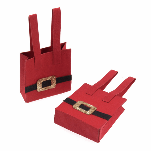 Craft Embellishments - Santa Mini Bag - 2 Pieces