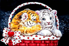 Load image into Gallery viewer, Diamond Painting 5D DIY Embroidery Square Full The Tiger  Home Decoration Wall Painting Arts Crafts&amp;Sewing Needlework Crpsen