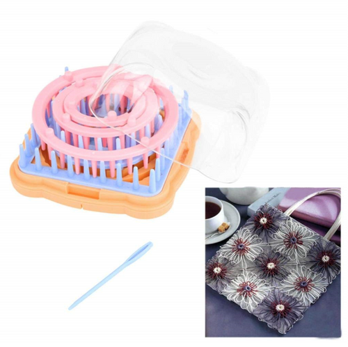 Daisy Pattern Maker Flower Knitting Loom Wool Yarn Needle Crochet Craft